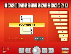 Игра на риск в Diamond Dream Deluxe