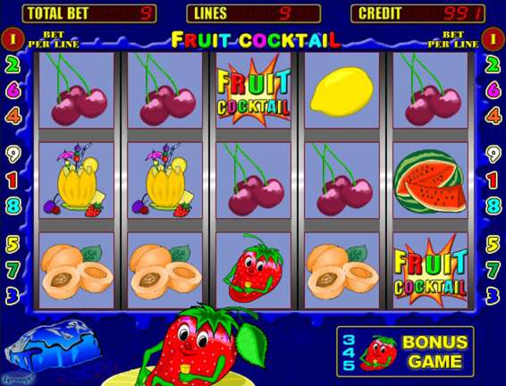 Игровой автомат Fruit Cocktail
