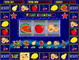 Бонус игра в Fruit Cocktail