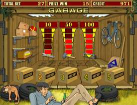 Призовая игра в garage