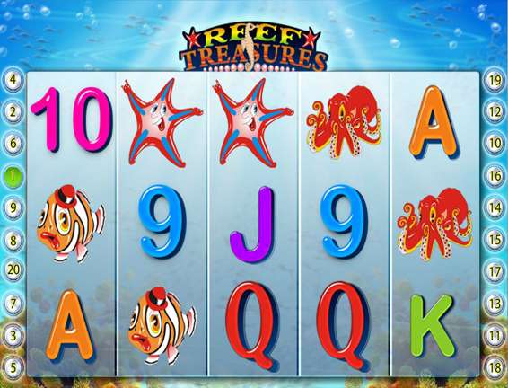 Игровой автомат Reef Treasures 