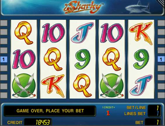 Игровой автомат Sharky